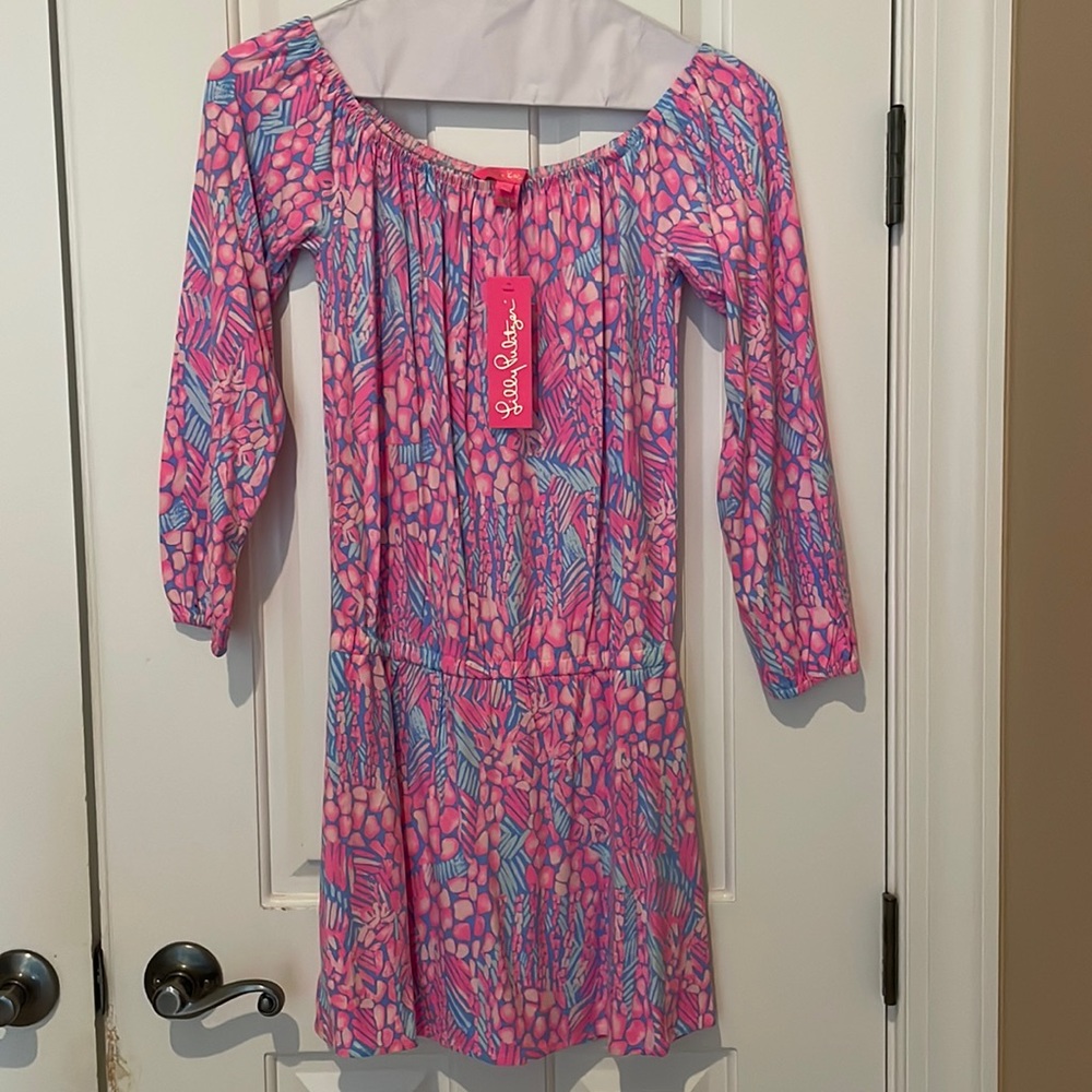 Lilly Pulitzer off the shoulder romper